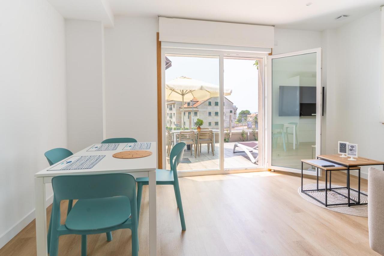 Apartamentos Areas Do Mar - Apart 1 Y 2 Sanxenxo Zewnętrze zdjęcie